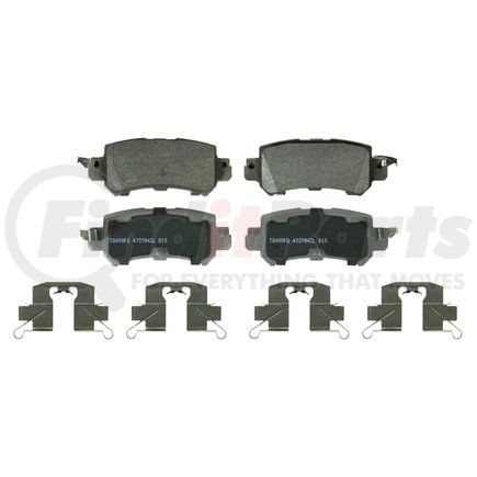 Wagner QC1624 Disc Brake Pad Set Wagner Brake ThermoQuiet QC1624 Ceramic Disc Brake Pad Set