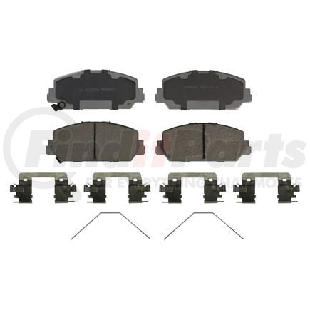 Wagner QC1625 Disc Brake Pad Set Wagner Brake ThermoQuiet QC1625 Ceramic Disc Brake Pad Set