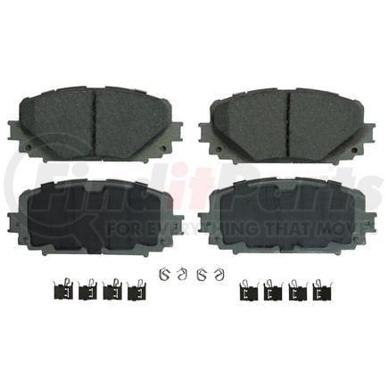 Wagner QC1628 Disc Brake Pad Set Wagner Brake ThermoQuiet QC1628 Ceramic Disc Brake Pad Set