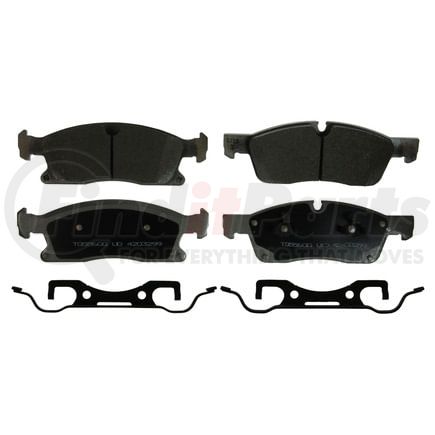 Wagner QC1629 Disc Brake Pad Set Wagner Brake ThermoQuiet QC1629 Ceramic Disc Brake Pad Set