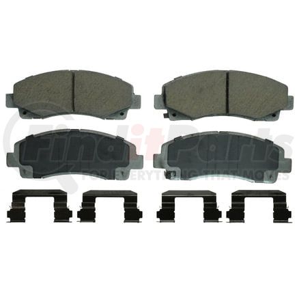 Wagner QC1584 Disc Brake Pad Set Wagner Brake ThermoQuiet QC1584 Ceramic Disc Brake Pad Set