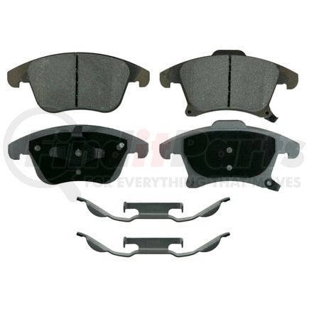Wagner QC1653 Disc Brake Pad Set Wagner Brake ThermoQuiet QC1653 Ceramic Disc Brake Pad Set