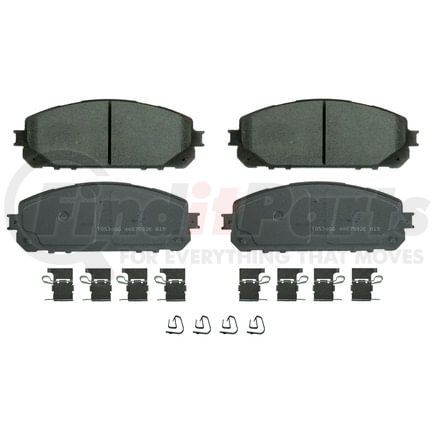 Wagner QC1709 Disc Brake Pad Set Wagner Brake ThermoQuiet QC1709 Ceramic Disc Brake Pad Set