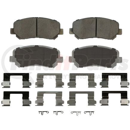 Wagner QC1640 Disc Brake Pad Set Wagner Brake ThermoQuiet QC1640 Ceramic Disc Brake Pad Set
