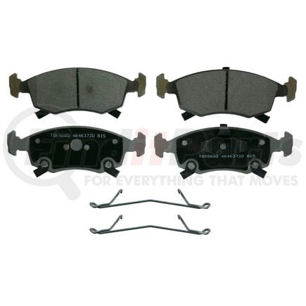 Wagner QC1720 Disc Brake Pad Set Wagner Brake ThermoQuiet QC1720 Ceramic Disc Brake Pad Set