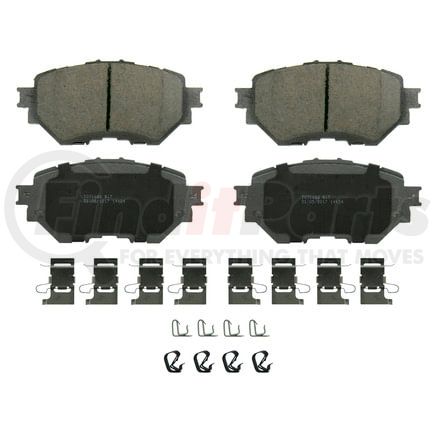 Wagner QC1759 Disc Brake Pad Set Wagner Brake ThermoQuiet QC1759 Ceramic Disc Brake Pad Set