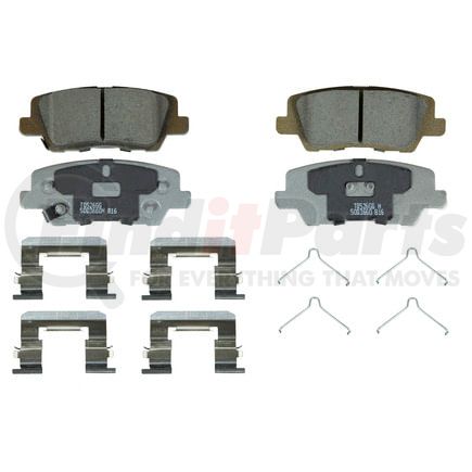 Wagner QC1839 Disc Brake Pad Set Wagner Brake ThermoQuiet QC1839 Ceramic Disc Brake Pad Set