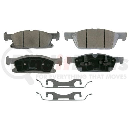 Wagner QC1818 Disc Brake Pad Set Wagner Brake ThermoQuiet QC1818 Ceramic Disc Brake Pad Set