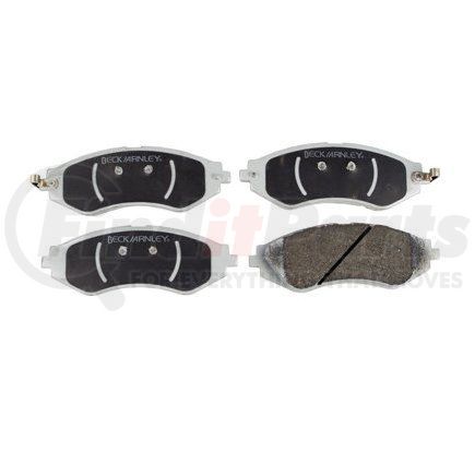 085-1728 by BECK ARNLEY - PREMIUM ASM BRAKE PADS