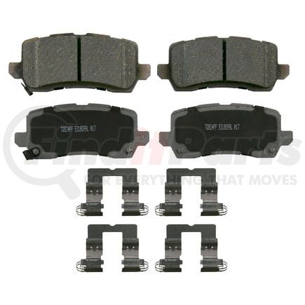 Wagner QC1954 Disc Brake Pad Set Wagner Brake ThermoQuiet QC1954 Ceramic Disc Brake Pad Set