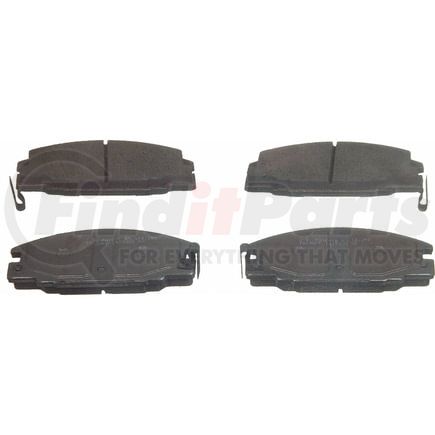 Wagner QC363A Disc Brake Pad Set Wagner Brake ThermoQuiet QC363A Ceramic Disc Brake Pad Set