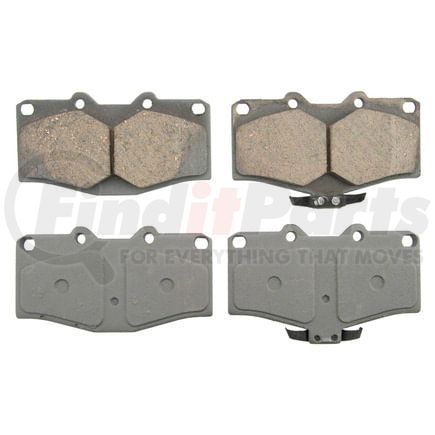 Wagner QC410 Disc Brake Pad Set Wagner ThermoQuiet QC410 Ceramic Disc Brake Pad Set