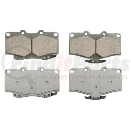 Wagner QC436 Disc Brake Pad Set Wagner Brake ThermoQuiet QC436 Ceramic Disc Brake Pad Set