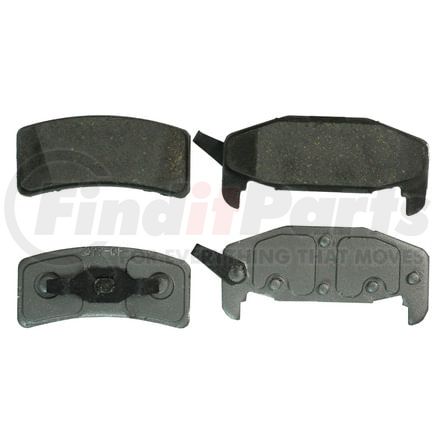 Wagner QC377 Disc Brake Pad Set Wagner ThermoQuiet QC377 Ceramic Disc Brake Pad Set