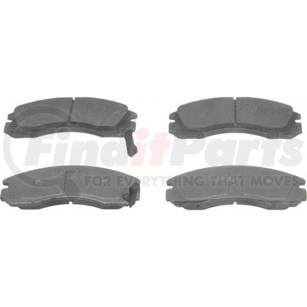 Wagner QC530 Disc Brake Pad Set Wagner Brake ThermoQuiet QC530 Ceramic Disc Brake Pad Set