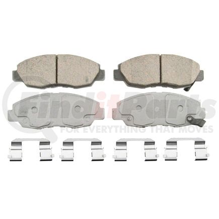 Wagner QC465 Disc Brake Pad Set Wagner Brake ThermoQuiet QC465 Ceramic Disc Brake Pad Set