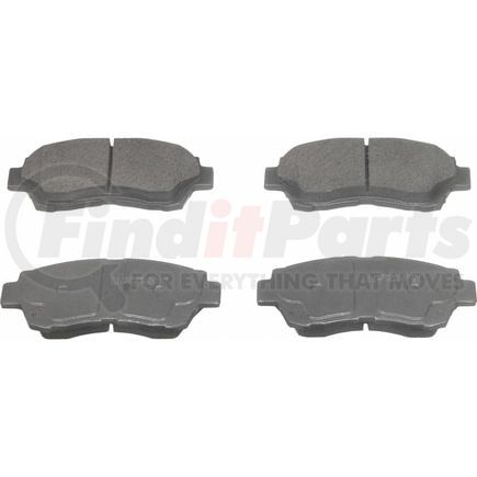 Wagner QC476 Disc Brake Pad Set Wagner Brake ThermoQuiet QC476 Ceramic Disc Brake Pad Set