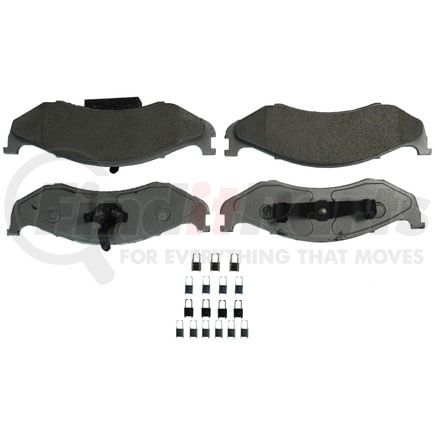 Wagner QC477 Disc Brake Pad Set Wagner Brake ThermoQuiet QC477 Ceramic Disc Brake Pad Set