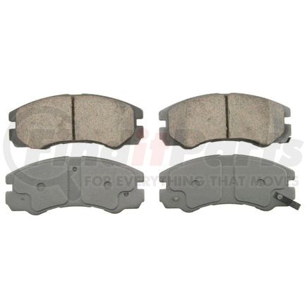 Wagner QC579 Disc Brake Pad Set Wagner Brake ThermoQuiet QC579 Ceramic Disc Brake Pad Set
