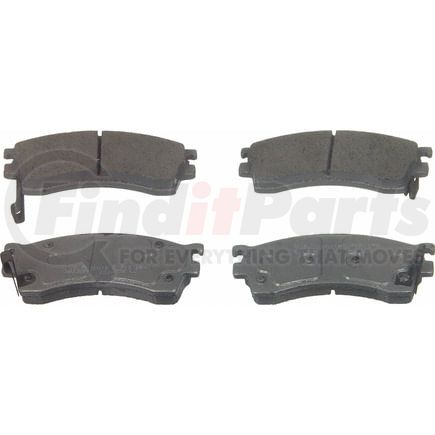 Wagner QC583 Disc Brake Pad Set Wagner Brake ThermoQuiet QC583 Ceramic Disc Brake Pad Set