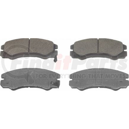 Wagner QC579A Disc Brake Pad Set Wagner Brake ThermoQuiet QC579A Ceramic Disc Brake Pad Set