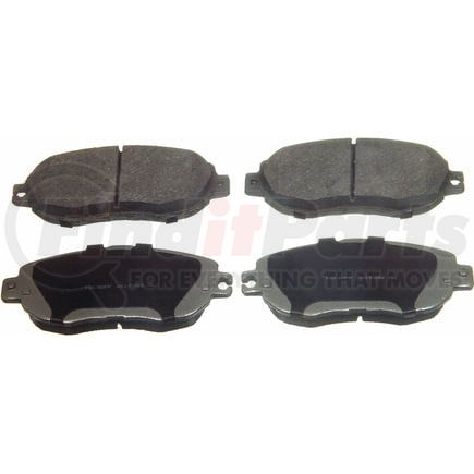 Wagner QC612 Disc Brake Pad Set Wagner Brake ThermoQuiet QC612 Ceramic Disc Brake Pad Set