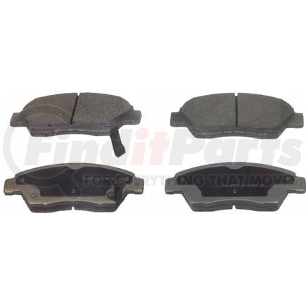 Wagner QC621 Disc Brake Pad Set Wagner Brake ThermoQuiet QC621 Ceramic Disc Brake Pad Set