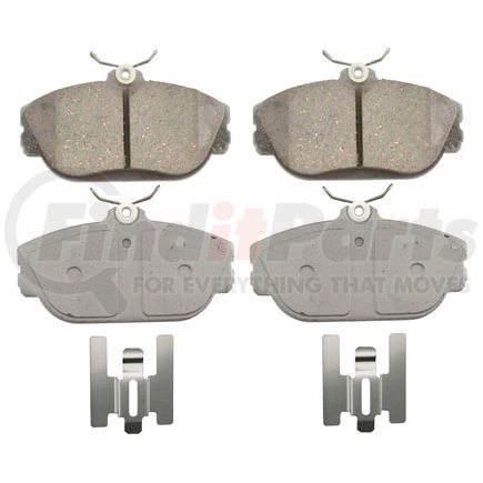 Wagner QC601 Disc Brake Pad Set Wagner Brake ThermoQuiet QC601 Ceramic Disc Brake Pad Set
