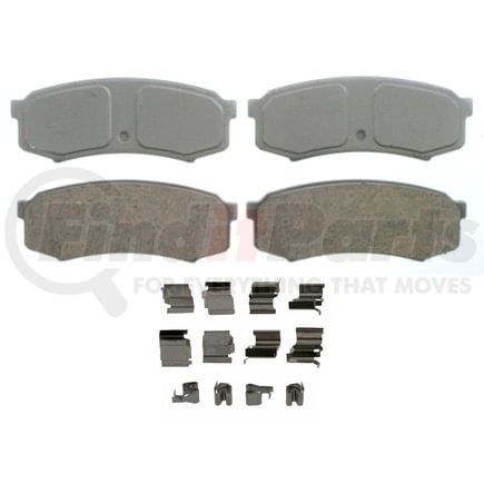 Wagner QC606 Disc Brake Pad Set Wagner ThermoQuiet QC606 Ceramic Disc Brake Pad Set