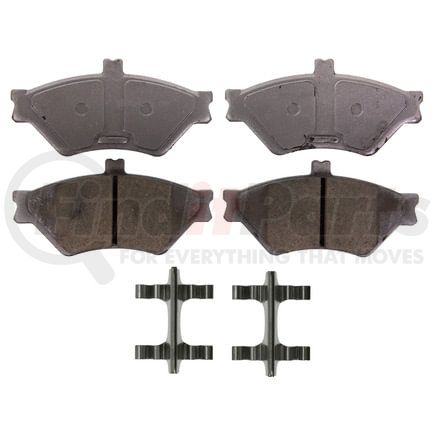 Wagner QC659 Disc Brake Pad Set Wagner Brake ThermoQuiet QC659 Ceramic Disc Brake Pad Set