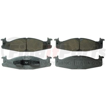 Wagner QC632 Disc Brake Pad Set Wagner Brake ThermoQuiet QC632 Ceramic Disc Brake Pad Set