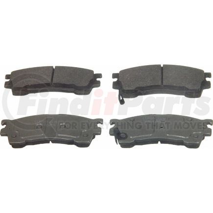 Wagner QC637A Disc Brake Pad Set Wagner Brake ThermoQuiet QC637A Ceramic Disc Brake Pad Set