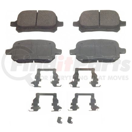 Wagner QC707 Disc Brake Pad Set Wagner Brake ThermoQuiet QC707 Ceramic Disc Brake Pad Set