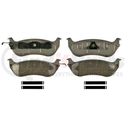 Wagner QC674A Disc Brake Pad Set Wagner Brake ThermoQuiet QC674A Ceramic Disc Brake Pad Set