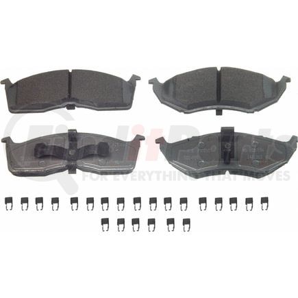 Wagner QC730A Disc Brake Pad Set Wagner Brake ThermoQuiet QC730A Ceramic Disc Brake Pad Set