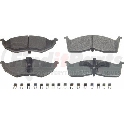 Wagner QC730B Disc Brake Pad Set Wagner Brake ThermoQuiet QC730B Ceramic Disc Brake Pad Set