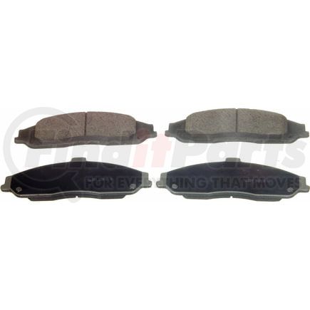 Wagner QC731A Disc Brake Pad Set Wagner Brake ThermoQuiet QC731A Ceramic Disc Brake Pad Set