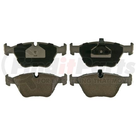 Wagner QC725 Disc Brake Pad Set Wagner Brake ThermoQuiet QC725 Ceramic Disc Brake Pad Set