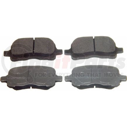 Wagner QC741 Disc Brake Pad Set Wagner Brake ThermoQuiet QC741 Ceramic Disc Brake Pad Set