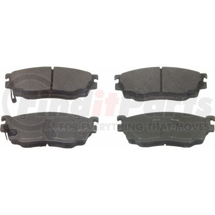 Wagner QC755 Disc Brake Pad Set Wagner Brake ThermoQuiet QC755 Ceramic Disc Brake Pad Set
