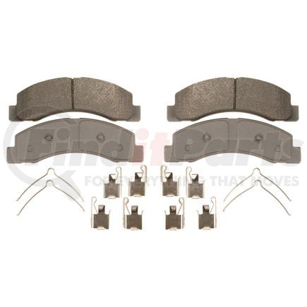 Wagner QC756 Disc Brake Pad Set Wagner ThermoQuiet QC756 Ceramic Disc Brake Pad Set