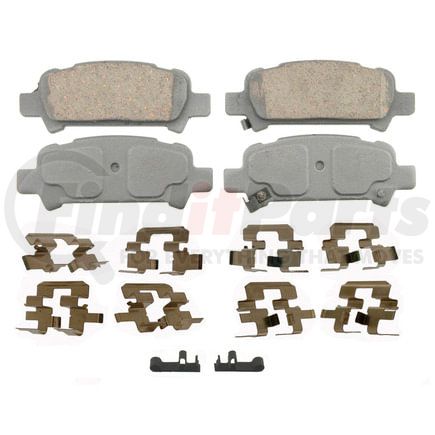 Wagner QC770 Disc Brake Pad Set Wagner Brake ThermoQuiet QC770 Ceramic Disc Brake Pad Set