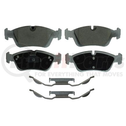 Wagner QC781A Disc Brake Pad Set Wagner Brake ThermoQuiet QC781A Ceramic Disc Brake Pad Set