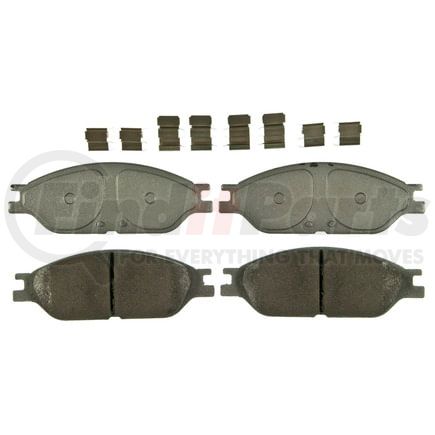 Wagner QC803 Disc Brake Pad Set Wagner Brake ThermoQuiet QC803 Ceramic Disc Brake Pad Set