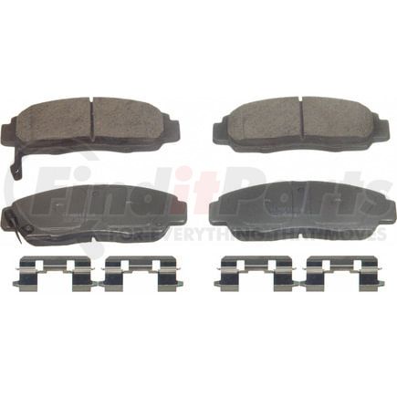 Wagner QC787 Disc Brake Pad Set Wagner Brake ThermoQuiet QC787 Ceramic Disc Brake Pad Set