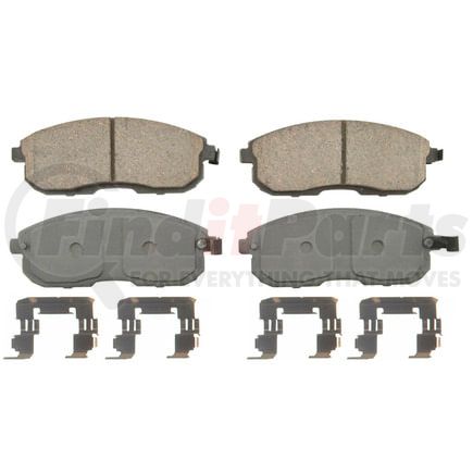 Wagner QC815 Disc Brake Pad Set Wagner Brake ThermoQuiet QC815 Ceramic Disc Brake Pad Set