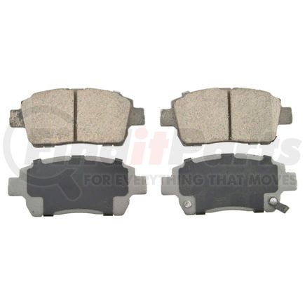Wagner QC822 Disc Brake Pad Set Wagner Brake ThermoQuiet QC822 Ceramic Disc Brake Pad Set