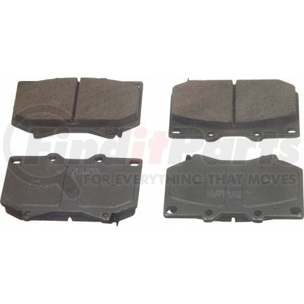 Wagner QC812 Disc Brake Pad Set Wagner Brake ThermoQuiet QC812 Ceramic Disc Brake Pad Set