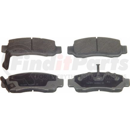 Wagner QC832 Disc Brake Pad Set Wagner Brake ThermoQuiet QC832 Ceramic Disc Brake Pad Set