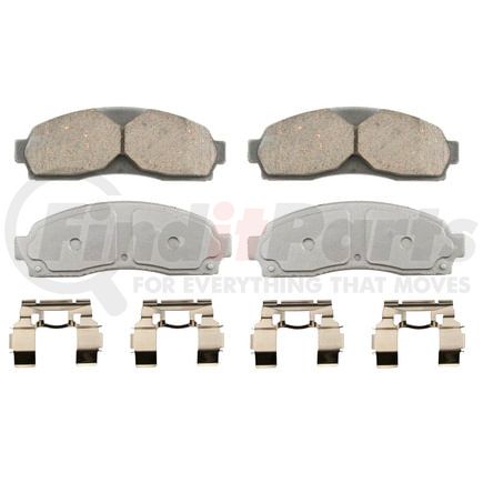Wagner QC833 Disc Brake Pad Set Wagner Brake ThermoQuiet QC833 Ceramic Disc Brake Pad Set